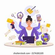 Image result for Busy Women Multitasking