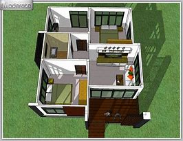 Image result for Small House Design 60 Square Meters