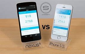 Image result for Nexus 5 vs iPhone 5S Software