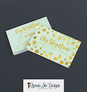 Image result for Etsy Business Cards