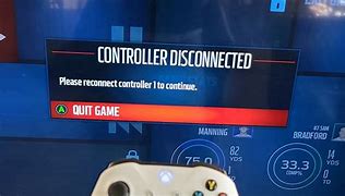 Image result for Xbox Controller Disconnected Message On Screen