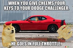 Image result for Dodge Challenged Meme