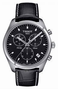 Image result for Tissot Leather Watch