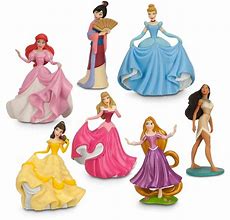 Image result for Disney Princess Figurines