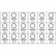 Image result for Japanese Metric O-Ring Size Chart
