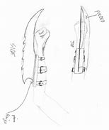 Image result for Arm as a Blade Drawing