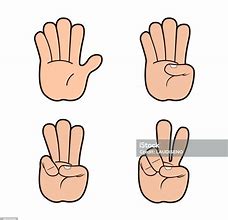 Image result for Cartoon Hand Signals