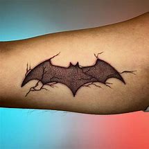 Image result for Traditional Batman Tattoo