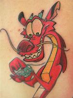 Image result for Mushu Dragon Tattoo