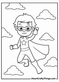 Image result for Superhero Characters Cartoon Coloring Pages