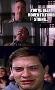 Image result for Peter Parker Crying Meme