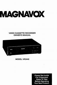 Image result for Magnavox DVD/VCR Combo Manual