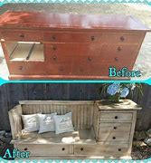 Image result for Upcycled Furniture Before After