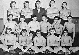 Image result for 50s High School Wrestling Boys