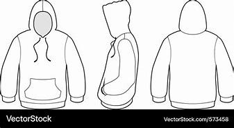 Image result for Hooded Sweatshirt Template