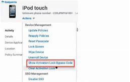 Image result for Endpoint Activation Lock iPad