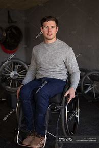 Image result for Disabled Man in Wheelchair