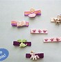 Image result for Fabric Hair Clips