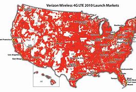 Image result for Verizon LTE Coverage Map 2019