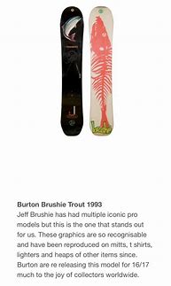 Image result for Burton Brushie Trout
