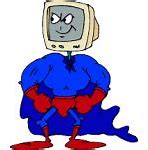 Image result for Computer Superhero