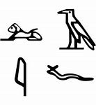 Image result for Hieroglyphics PNG