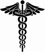 Image result for Caduceus Symbol Blue