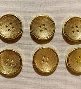 Image result for Gold Sewing Buttons