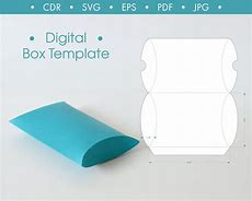Image result for Pillow Box Template