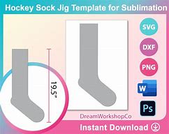 Image result for Sublimation Sock Jig Template