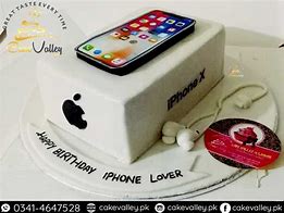 Image result for iPhone 10 Cake
