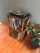 Image result for Turntable Rustic Rack