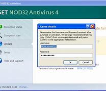 Image result for NOD32 Username and Password