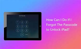 Image result for Forgot iPad Passcode