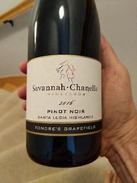Image result for Savannah Chanelle Pinot Noir Tondre Grapefield