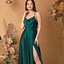 Image result for Emerald Green Dress Outfit