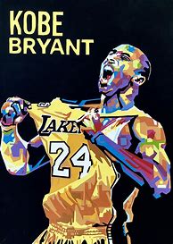 Image result for Kobe Bryant Painting