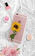 Image result for Sunflower iPhone 7 Case Clear