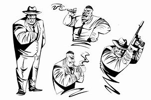 Image result for Gangster Concept Art Characters