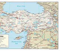Image result for Detailed Map of Turkey