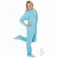 Image result for Boys Blue Footed Pajamas Jumpsuit