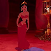 Image result for Disney Princess Jasmine Red Dress
