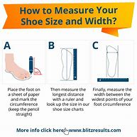 Image result for How to Measure Shoe Size UK