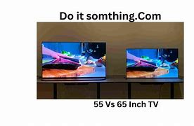 Image result for 55 vs 65 Inch TV