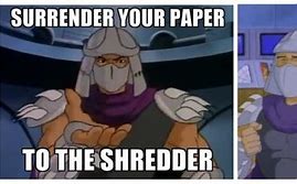 Image result for Funny Broken Shredder