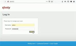 Image result for Comcast/Xfinity Router Password