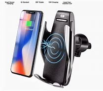 Image result for Solar Automatic Clamping Wireless Car Charger Mount
