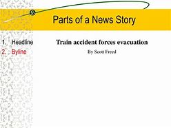 Image result for Parts of News Story