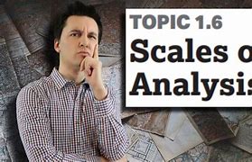 Image result for Scale of Analysis AP Human Geography