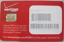 Image result for Verizon Sim Cards for Cell Phones